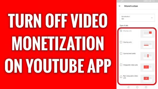 How do I Turn Off the Monetization of YouTube on My Phone?
